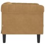 Sillón de terciopelo marrón de , Sofás - Ref: Foro24-372574, Precio: 190,09 €, Descuento: %