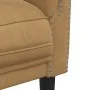 Brown velvet armchair by , Sofas - Ref: Foro24-372574, Price: 187,42 €, Discount: %
