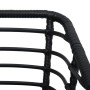 3-piece black synthetic rattan garden table and chairs set by vidaXL, Garden sets - Ref: Foro24-48579, Price: 227,35 €, Disco...