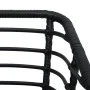 3-piece black synthetic rattan garden table and chairs set by vidaXL, Garden sets - Ref: Foro24-48579, Price: 223,49 €, Disco...