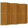 6-panel partition screen solid paulownia wood brown by , Room dividers - Ref: Foro24-358825, Price: 128,99 €, Discount: %