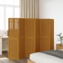 6-panel partition screen solid paulownia wood brown by , Room dividers - Ref: Foro24-358825, Price: 128,99 €, Discount: %