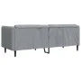 3-Sitzer-Sofa aus hellgrauem Stoff von , Sofas - Ref: Foro24-372613, Preis: 250,13 €, Rabatt: %