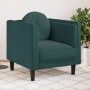 Sessel mit dunkelgrünem Samtkissen von , Sofas - Ref: Foro24-372624, Preis: 160,19 €, Rabatt: %