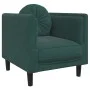 Sessel mit dunkelgrünem Samtkissen von , Sofas - Ref: Foro24-372624, Preis: 157,86 €, Rabatt: %
