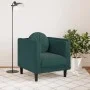 Sessel mit dunkelgrünem Samtkissen von , Sofas - Ref: Foro24-372624, Preis: 157,86 €, Rabatt: %