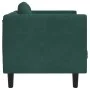 Sessel mit dunkelgrünem Samtkissen von , Sofas - Ref: Foro24-372624, Preis: 157,86 €, Rabatt: %