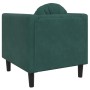 Armchair with dark green velvet cushion by , Sofas - Ref: Foro24-372624, Price: 160,19 €, Discount: %