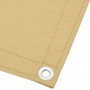 Balkonschirm 100 % Polyester Oxford Sandfarbe 120 x 800 cm von , Sonnenschirme - Ref: Foro24-4000040, Preis: 34,42 €, Rabatt: %