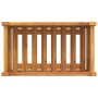 Planter with solid acacia wood lining 54x31x30 cm by , Pots and planters - Ref: Foro24-366429, Price: 44,42 €, Discount: %