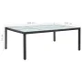 Mesa de comedor de jardín negro 200x150x74 cm ratán sintético de vidaXL, Mesas de jardín - Ref: Foro24-46129, Precio: 178,77 ...