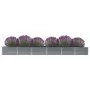 Arriate de jardín de acero galvanizado gris 480x80x45 cm de vidaXL, Maceteros y jardineras - Ref: Foro24-47064, Precio: 85,10...