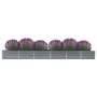 Graues Gartenbett aus verzinktem Stahl, 480 x 80 x 45 cm von vidaXL, Töpfe und Pflanzgefäße - Ref: Foro24-47064, Preis: 81,61...