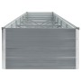 Graues Gartenbett aus verzinktem Stahl, 480 x 80 x 45 cm von vidaXL, Töpfe und Pflanzgefäße - Ref: Foro24-47064, Preis: 81,61...