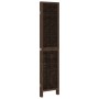 4-teiliges Trennsieb aus dunkelbraunem Paulownia-Holz von , Raumteiler - Ref: Foro24-358658, Preis: 94,65 €, Rabatt: %