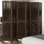 6-teiliges Trennsieb aus dunkelbraunem Paulownia-Holz von , Raumteiler - Ref: Foro24-358666, Preis: 136,11 €, Rabatt: %