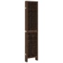 6-teiliges Trennsieb aus dunkelbraunem Paulownia-Holz von , Raumteiler - Ref: Foro24-358666, Preis: 137,81 €, Rabatt: %