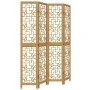 4-panel partition screen solid paulownia wood brown by , Room dividers - Ref: Foro24-358867, Price: 104,91 €, Discount: %