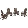 Adirondack garden armchairs 4 pcs solid fir wood by , Garden chairs - Ref: Foro24-3207118, Price: 423,86 €, Discount: %