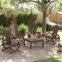 Adirondack garden armchairs 4 pcs solid fir wood by , Garden chairs - Ref: Foro24-3207118, Price: 401,73 €, Discount: %