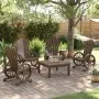 Adirondack garden armchairs 4 pcs solid fir wood by , Garden chairs - Ref: Foro24-3207118, Price: 423,86 €, Discount: %