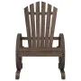 Adirondack garden armchairs 4 pcs solid fir wood by , Garden chairs - Ref: Foro24-3207118, Price: 423,86 €, Discount: %