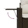6-teiliges Gartensofa-Set und braune synthetische Rattankissen von , Gartensets - Ref: Foro24-3220232, Preis: 411,01 €, Rabat...