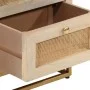 Mesita de noche madera maciza de mango y hierro 40x30x50 cm de , Mesitas de noche - Ref: Foro24-372019, Precio: 150,58 €, Des...