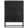 Chest of drawers solid mango wood and black iron 55x30x76 cm by , Lockers and storage cabinets - Ref: Foro24-372006, Price: 1...