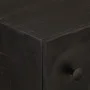 Chest of drawers solid mango wood and black iron 55x30x76 cm by , Lockers and storage cabinets - Ref: Foro24-372006, Price: 1...