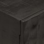 Mesita de noche madera maciza mango y hierro negro 40x30x50 cm de , Mesitas de noche - Ref: Foro24-372004, Precio: 83,22 €, D...