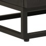 Mesita de noche madera maciza mango y hierro negro 40x30x50 cm de , Mesitas de noche - Ref: Foro24-372004, Precio: 83,22 €, D...