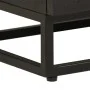 Mesita de noche madera maciza mango y hierro negro 40x30x50 cm de , Mesitas de noche - Ref: Foro24-372004, Precio: 82,50 €, D...