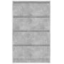 Aparador de madera contrachapada gris hormigón 60x35x98,5 cm de vidaXL, Aparadores - Ref: Foro24-800535, Precio: 90,50 €, Des...