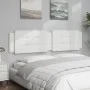 Weißes gepolstertes Bettkopfteil aus Kunstleder, 200 cm von , Kopf- und Fußteile - Ref: Foro24-374884, Preis: 58,59 €, Rabatt: %