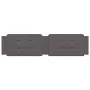 Gray synthetic leather padded bed headboard 200 cm by , Headboards and footboards - Ref: Foro24-374886, Price: 50,30 €, Disco...