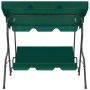 Gartenschaukelbank aus grünem Stoff 170x110x153 cm von vidaXL, Gartenwippen - Ref: Foro24-48556, Preis: 165,77 €, Rabatt: %