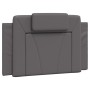 Bett mit grauer Kunstledermatratze 90x190 cm von , Betten und Lattenroste - Ref: Foro24-3208764, Preis: 266,25 €, Rabatt: %