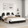 Bett mit schwarz-weißer Kunstledermatratze 120x200 cm von , Betten und Lattenroste - Ref: Foro24-3208787, Preis: 381,78 €, Ra...