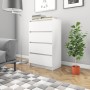 White plywood sideboard 60x35x98.5 cm by vidaXL, Sideboards - Ref: Foro24-800531, Price: 100,04 €, Discount: %