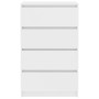 White plywood sideboard 60x35x98.5 cm by vidaXL, Sideboards - Ref: Foro24-800531, Price: 100,04 €, Discount: %