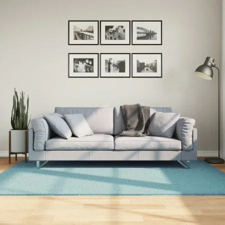 OVIEDO green short pile rug 140x200 cm by , Rugs - Ref: Foro24-375579, Price: 53,53 €, Discount: %
