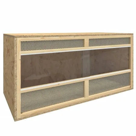 Sperrholzterrarium 100x47x47 cm von vidaXL, Käfige und Lebensräume für Kleintiere - Ref: Foro24-170885, Preis: 118,62 €, Raba...