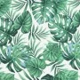 Garden bench cushions 2 pcs fabric leaf print 100x50x7 cm by , Cushions for chairs and sofas - Ref: Foro24-379035, Price: 49,...