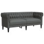 Chesterfield 2 seater sofa dark gray fabric by , Sofas - Ref: Foro24-372548, Price: 257,02 €, Discount: %