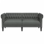 Chesterfield 2-Sitzer-Sofa aus dunkelgrauem Stoff von , Sofas - Ref: Foro24-372548, Preis: 257,02 €, Rabatt: %