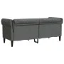 Chesterfield 2 seater sofa dark gray fabric by , Sofas - Ref: Foro24-372548, Price: 250,11 €, Discount: %