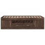 Tumbona con cajones madera ingeniería roble marrón 100x200 cm de , Camas y somieres - Ref: Foro24-3280243, Precio: 185,30 €, ...