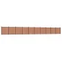 Braunes WPC-Zaunelement 1737 x 186 cm von , Zaunpaneele - Ref: Foro24-3282807, Preis: 3,00 €, Rabatt: %