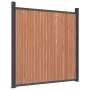 Braunes WPC-Zaunelement 1737 x 186 cm von , Zaunpaneele - Ref: Foro24-3282807, Preis: 3,00 €, Rabatt: %